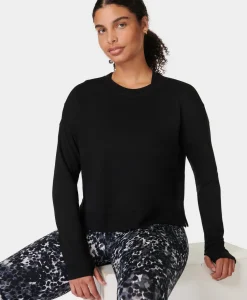 After Class Crop Sweatshirt-Sweaty Betty Outlet