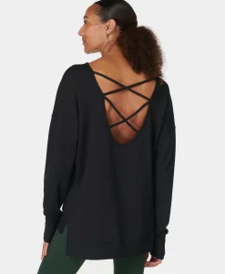 After Class Cross Back Sweatshirt-Sweaty Betty Online
