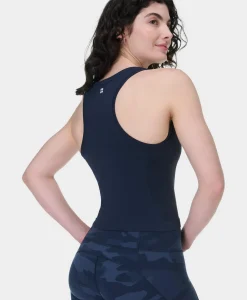Athlete Crop Seamless Gym Tank-Sweaty Betty New