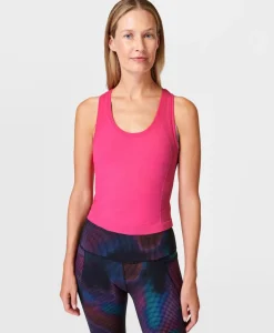 Athlete Crop Seamless Gym Tank-Sweaty Betty Discount
