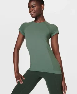 Athlete Seamless Workout Tee-Sweaty Betty Hot