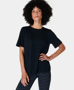 Essential Crew Neck Tee-Sweaty Betty Hot