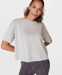Essential Short Sleeve Crop Tee-Sweaty Betty Discount
