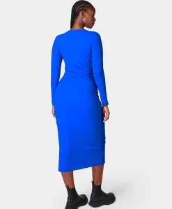 Explorer Sculpt Ruched Dress-Sweaty Betty New