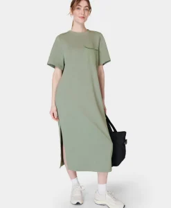 Go To T-Shirt Dress-Sweaty Betty Fashion