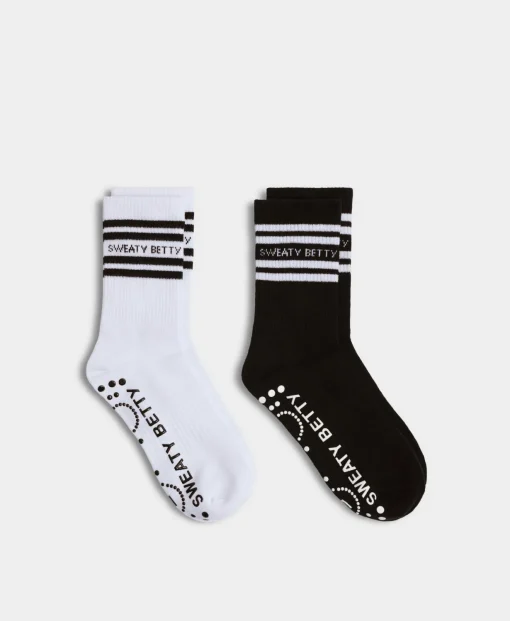 Mid Length Ankle Gripper Socks 2 Pack-Sweaty Betty Flash Sale
