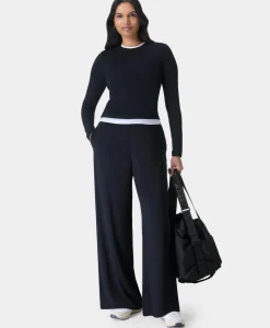 Modal Wide Leg Pants-Sweaty Betty New