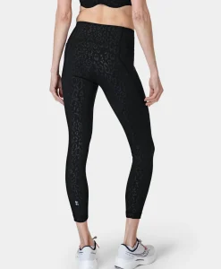 Power 7/8 Embossed Workout Leggings-Sweaty Betty Outlet