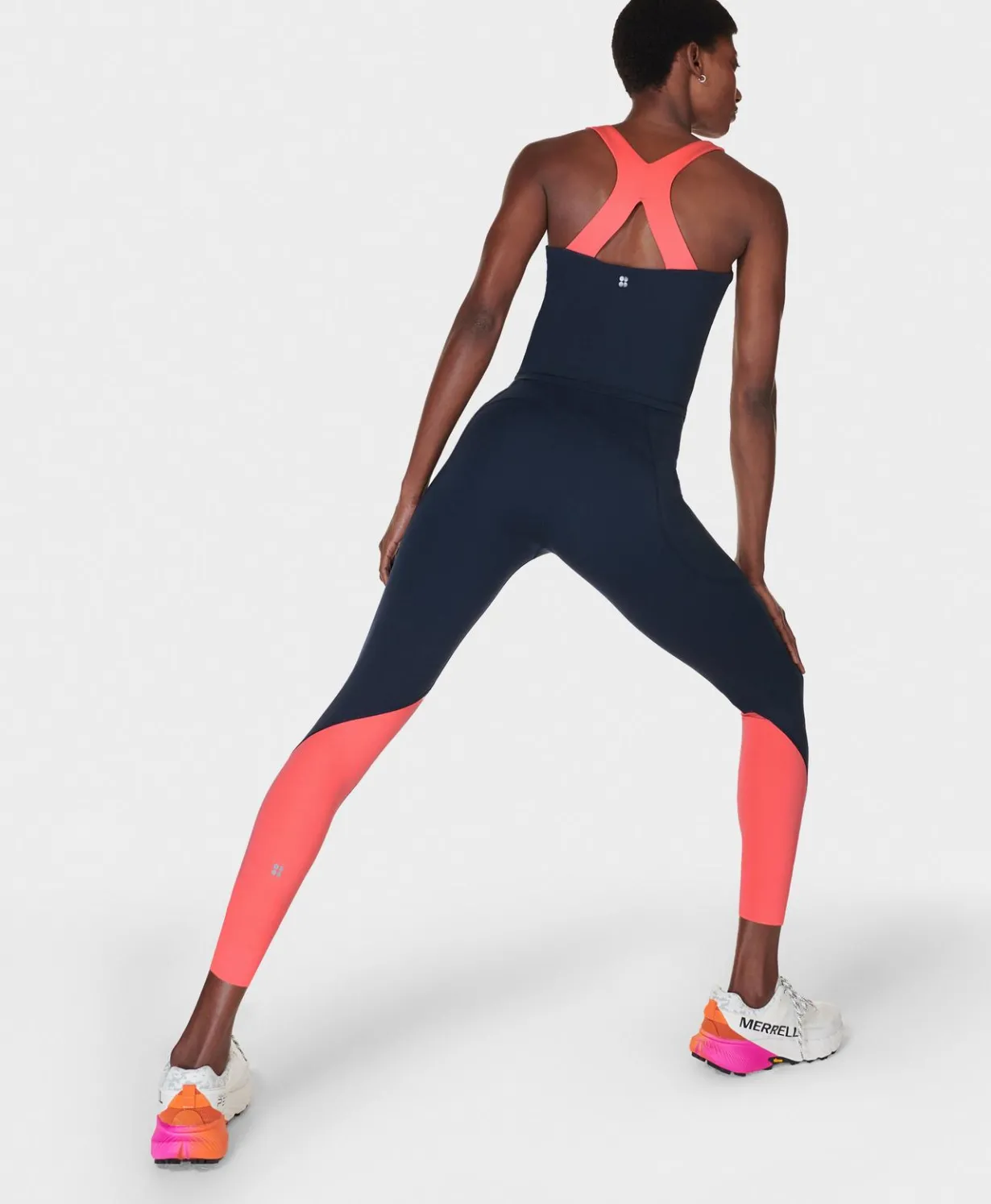 Power UltraSculpt High Waist 7/8 Workout Leggings Colourblock-Sweaty Betty Discount
