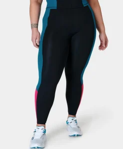 Power UltraSculpt High-Waisted Colour Block Workout Leggings-Sweaty Betty Shop