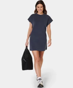 Sand Wash CloudWeight Tee Dress-Sweaty Betty New