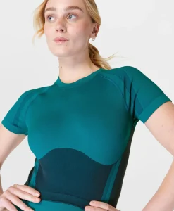 Silhouette Sculpt Seamless Short Sleeve Top-Sweaty Betty Online