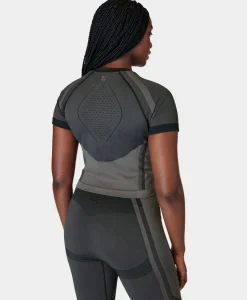Silhouette Sculpt Seamless Short Sleeve Top-Sweaty Betty Sale